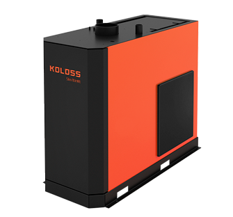 Котел длительного горения на твердом топливе KOLOSS AUTO SLIM